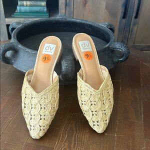 dolce vita Raffia Mules